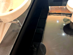 Piso de Epóxi em Banheiro Obra Projedu.au