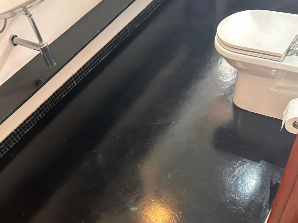 Processo de Pintura Piso Epóxi Projeduau