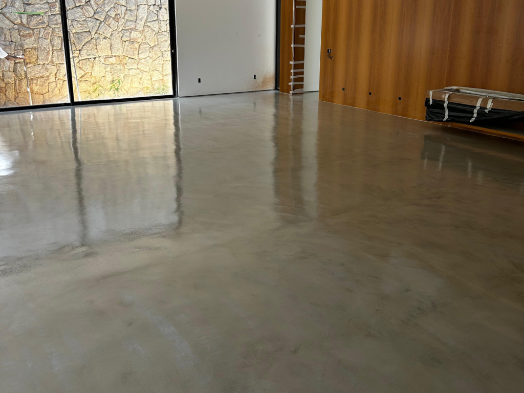 Obra Itupeva Piso Cimento Queimado