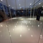 Piso Poliuretano Evopiso Obra em Academia BodyTech Shopping Iguatemi