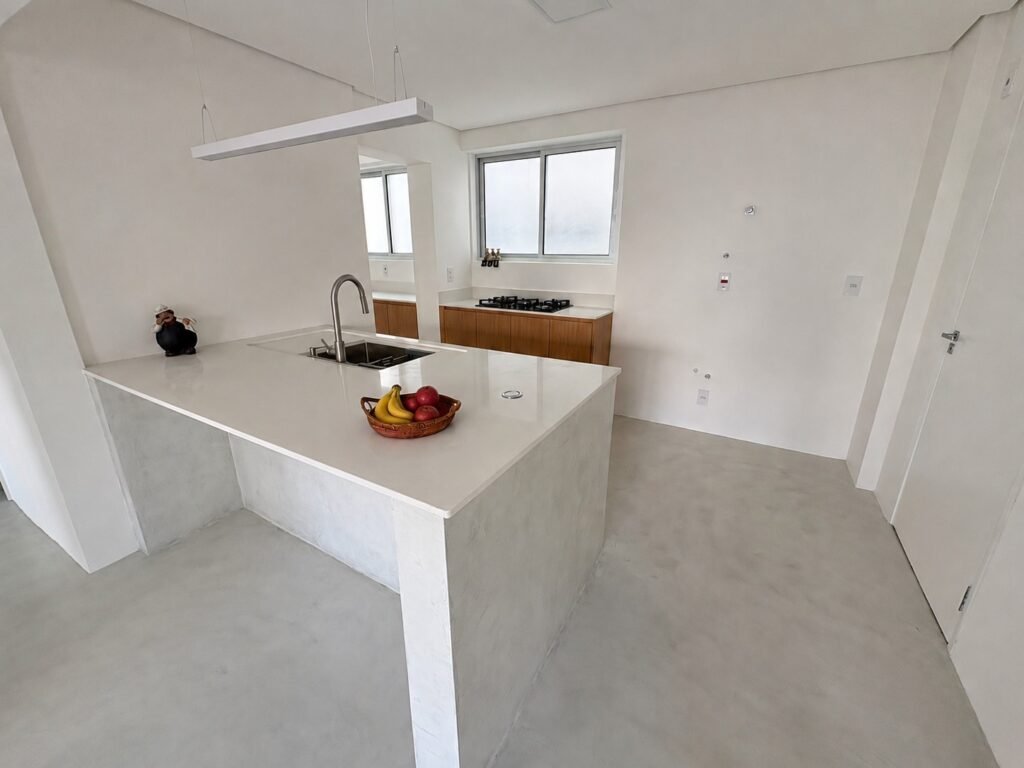 Cimento Queimado em Apartamento Av Rebouças
