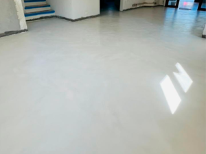Piso de Microcimento em São Sebastião cor Ash Gray